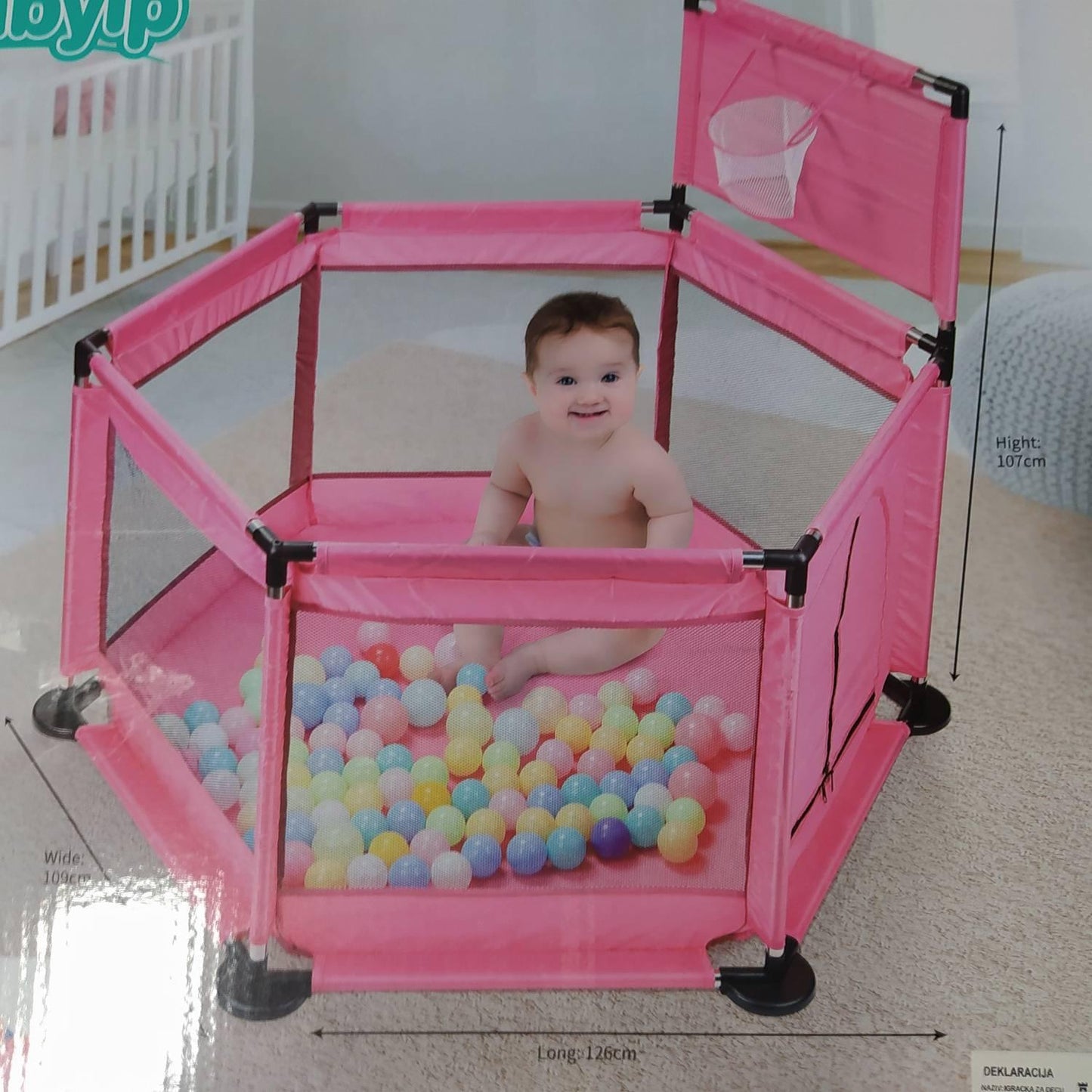 Ogradice za bebe + kos
