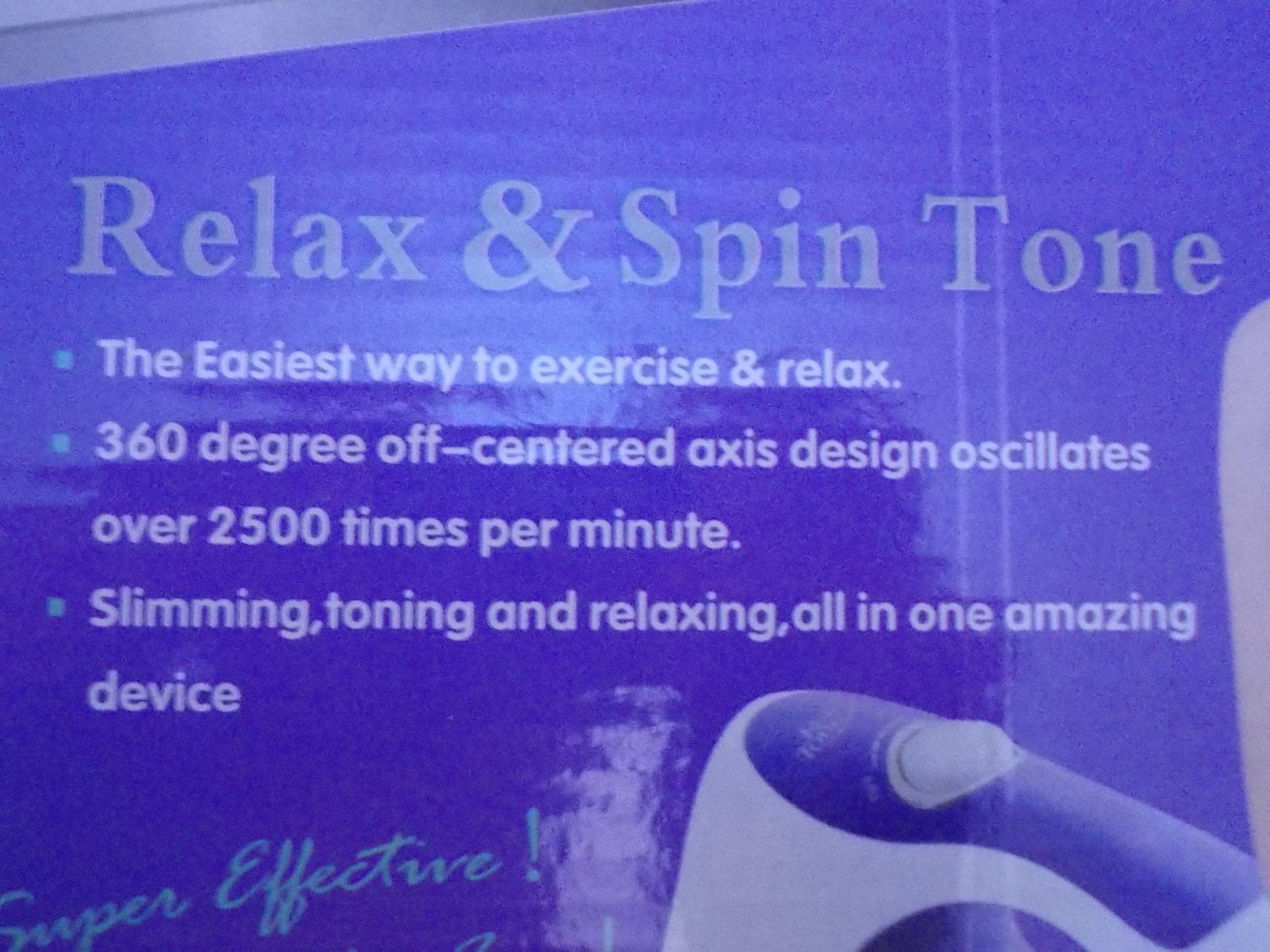 Masazer Relax and Spin Tone-šok cena-Masazer relax masazer