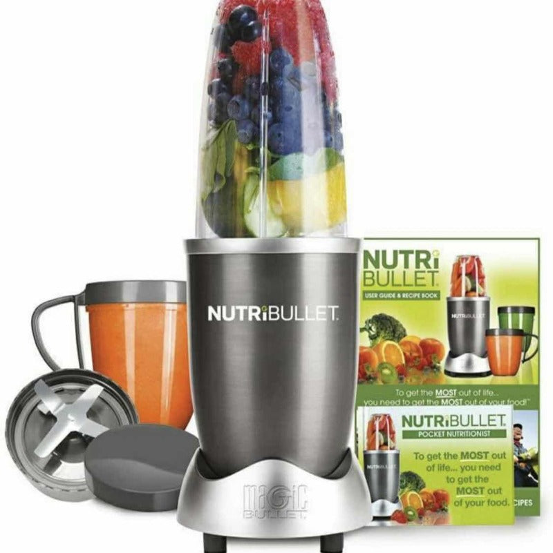 NutriBullet blender Sokovnik sa 600W motorom Hranjive vrednosti voća i orašastih plodova Revolucionarni nutricionizam Svestrani uređaj za pripremu napitaka Visokih 20,000 obrtaja/min Moćan 600W motor NutriBullet tehničke karakteristike Priprema napitaka od smrznutih sastojaka Spremanje skrivenih hranjivih sastojaka.