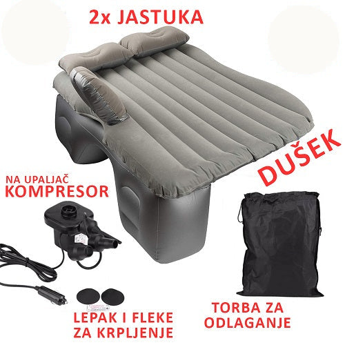 Dušek na naduvavanje za auto
