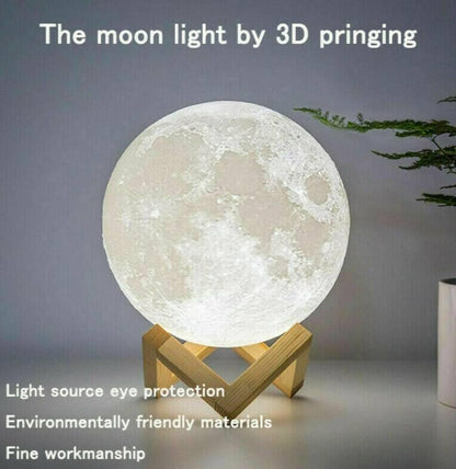 3D mesec lampa sa 16 boja by Minutshop | Ali tako