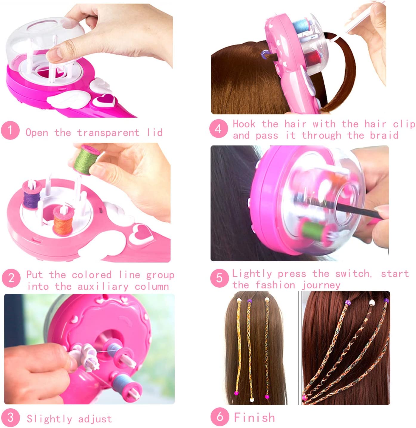 Aparat za Pravljenje Kikica sa Šarenim Trakama