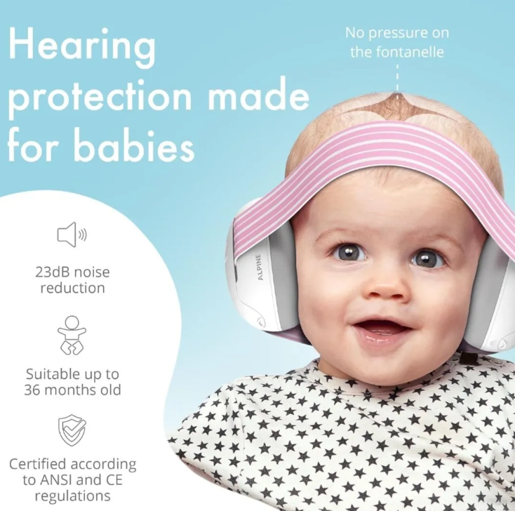 Muffy Baby Antifoni za Bebe - Zaštita za Uši Protiv Buke