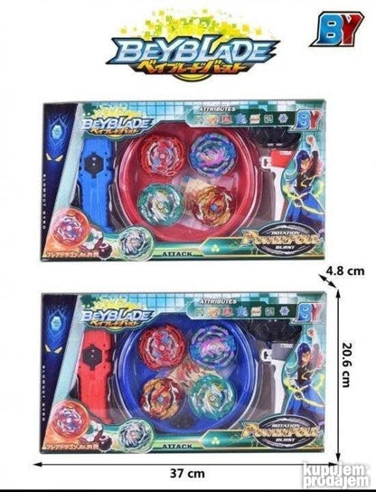 Beyblade arena sa 4 čigre