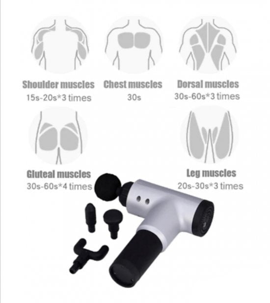 Masazer Pistolj za masazu Fascial Muscle Gun-masazer