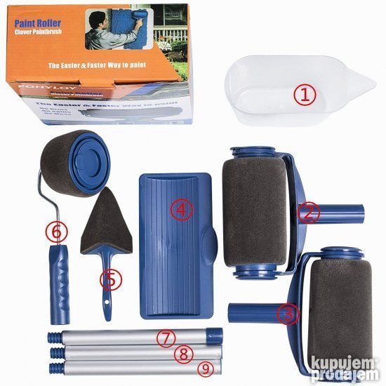 Paint Roller Valjak Za Krecenje i Valjak Za Uglove