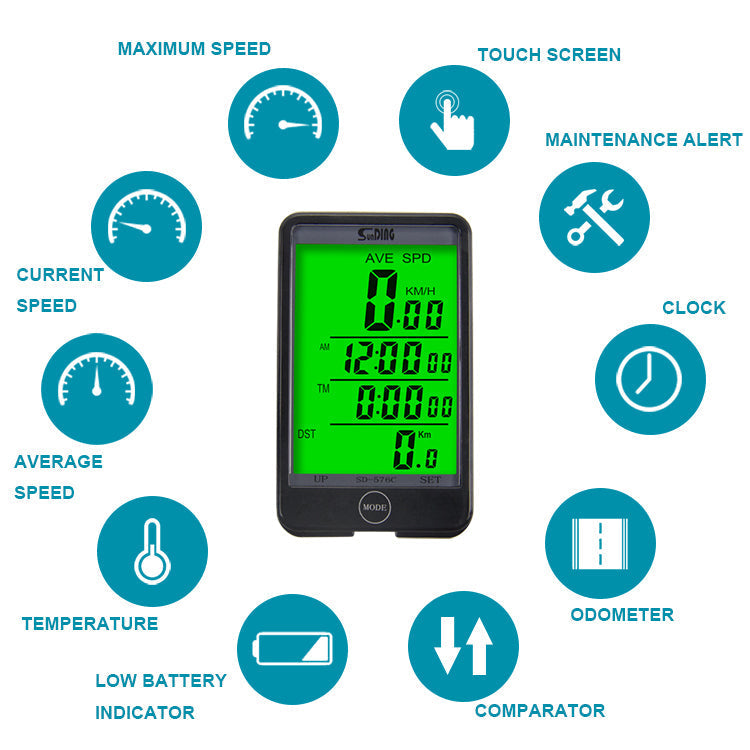 Brzinometar za Bicikl – Sunding 576-C