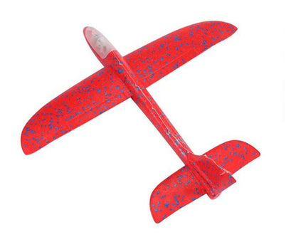 avion jedrilica igracka"Avion jedrilica crvena" "LED osvetljenje aviona" "Igra na otvorenom za decu" "Porodična zabava na otvorenom" "Lagani model aviona"