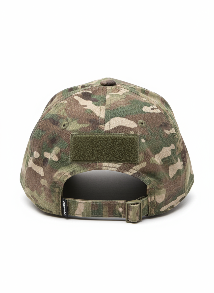 Taktička kapa Multicam - zadnji pogled sa podesivim kaiševima za savršeno prilagođavanje