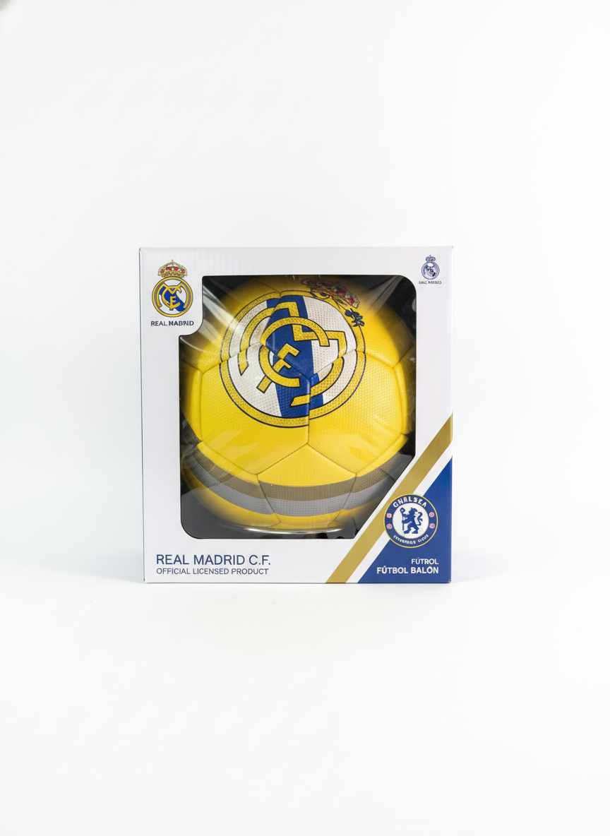 Fudbalska Lopta Real Madrid Zuta - Pakovanje