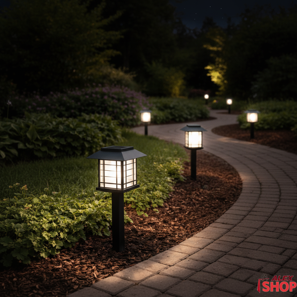Solarna lampa – noćna staza lifestyle